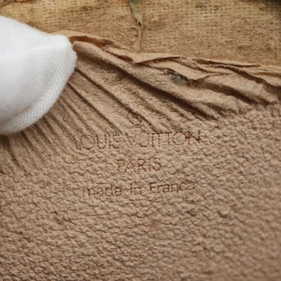 LOUIS VUITTON Monogram Trousse Demi Ronde Cosmetic Pouch M47520 LV Auth 110615 - Picture 10 of 16